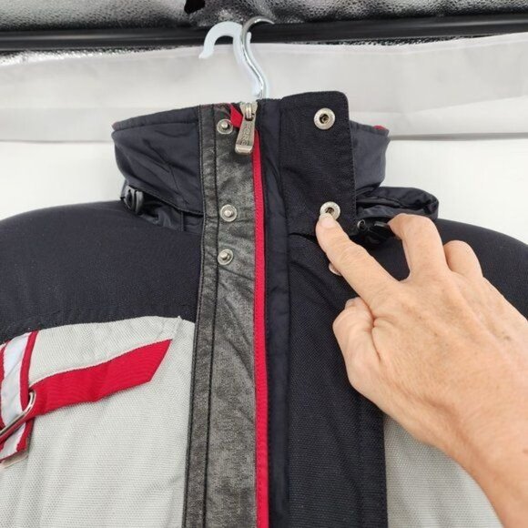 FERA Men's Black Ski Jacket Vintage Snowboard Size Small EUC - Picture 4 of 14